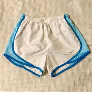 White Nike Dri-Fit Shorts Size XS